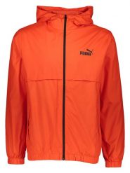 Puma Kurtka przeciwwiatrowa "Essentials" w kolorze czerwonym rozmiar: M. Czerwone kurtki outdoor i hardshell Puma, m, bez wzorów, bez kaptura. Za 123.82 zł.