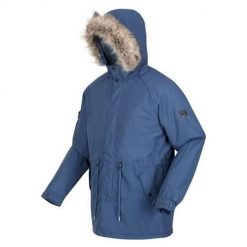 Kurtka uniwersalna męska Regatta Winterparka Salinger Iii. Niebieskie kurtki Regatta, l, bez wzorów, z syntetyku, z kapturem. Za 149.99 zł.