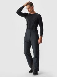 4F Spodnie narciarskie w kolorze czarnym rozmiar: L. Czarne spodnie narciarskie i snowboardowe 4F, l, bez wzorów, narciarskie. Za 240.99 zł.