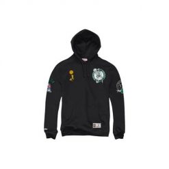 Bluza sportowa męska Mitchell & Ness Boston Celtics. Zielone bluzy z kapturem Mitchell & Ness, m, bez wzorów, z kapturem. Za 521.00 zł.