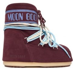 Śniegowce Moon Boot. Czerwone śniegowce Moon Boot, bez zapięcia. Za 1,269.00 zł.