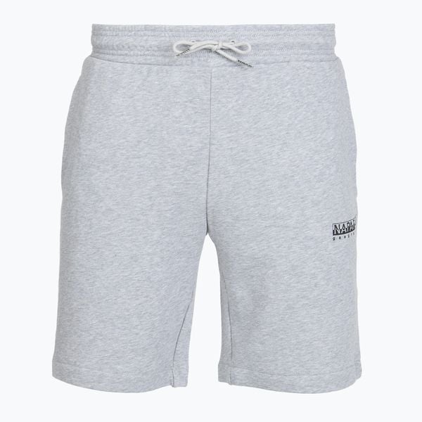 Spodenki męskie Napapijri N-Gori. Szare szorty Napapijri, m, bez wzorów. Za 289.99 zł.