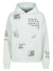 Sublevel Bluza w kolorze miętowym rozmiar: M. Zielone bluzy z kapturem Sublevel, m, bez wzorów, z kapturem. Za 126.99 zł.