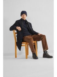 Selected Homme Płaszcz wełniany 16089400 Czarny Regular Fit. Czarne płaszcze Selected Homme, na zimę, l, bez wzorów, z syntetyku, bez kaptura. Za 1,199.00 zł.