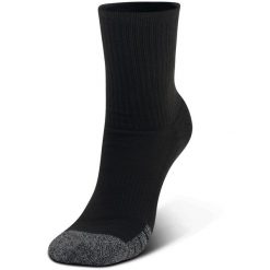 SKARPETY Under Armour HeatGear Crew JR 3P, Dla obu płci. Czarne skarpety Under Armour, bez wzorów, z elastanu. Za 190.00 zł.