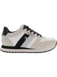 U.S. Polo Assn. Sneakersy w kolorze biało-kremowo-czarnym rozmiar: 43. Białe buty sportowe casual U.S. Polo Assn., bez wzorów, bez zapięcia. Za 205.93 zł.