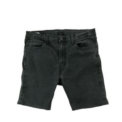 Second life - Levi Strauss męskie szorty jeansowe casual - Jak nowy. Czarne krótkie spodenki sportowe Levi's®, l, bez wzorów, z denimu. Za 127.76 zł.
