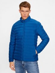 Helly Hansen Kurtka puchowa Mono 53495 Niebieski Regular Fit. Niebieskie kurtki Helly Hansen, l, bez wzorów, z puchu, bez kaptura. Za 379.99 zł.
