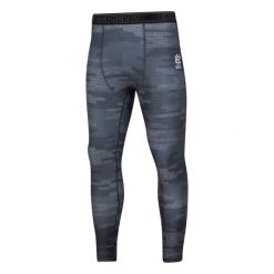 Legginsy sportowe męskie EXTREME HOBBY PARACORD. Brązowe legginsy długie sportowe EXTREME HOBBY, m, bez wzorów, z dzianiny, na fitness i siłownię. Za 219.00 zł.