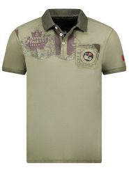 Canadian Peak Koszulka polo "Kimaceak" w kolorze khaki rozmiar: S. Brązowe koszulki polo Canadian Peak, s, bez wzorów, z bawełny, bez kołnierzyka, bez ramiączek. Za 88.43 zł.