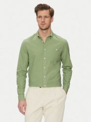 Blend Koszula 20718400 Zielony Regular Fit. Zielone koszule Blend, m, bez wzorów, z bawełny, bez kołnierzyka, bez ramiączek. Za 139.99 zł.
