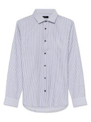 Matinique Koszula - Regular fit - w kolorze błękitnym rozmiar: S. Niebieskie koszule Matinique, s, bez wzorów, z bawełny, bez kołnierzyka, bez ramiączek. Za 165.99 zł.