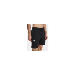 Spodenki Męskie Sportowe Under Armour Na Co Dzień Fleece Short Taping. Czarne krótkie spodenki sportowe Under Armour, m, bez wzorów. Za 229.99 zł.