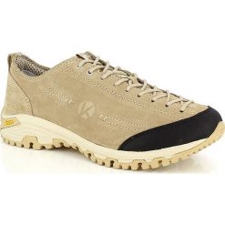 Skórzane buty turystyczne w kolorze beżowym. Buty trekkingowe marki Kimberfeel. W wyprzedaży za 279.95 zł.