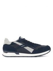 Rieker Revolution Lifestyle Półbuty U0302-15 Granatowy. Niebieskie buty sportowe casual Rieker Revolution Lifestyle, bez wzorów, ze skóry, bez obcasa, bez zapięcia. Za 439.99 zł.