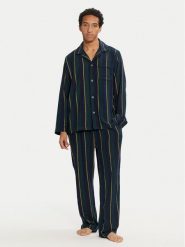 Polo Ralph Lauren Piżama 714915969005 Zielony Regular Fit. Zielone piżamy Polo Ralph Lauren, m, bez wzorów, z bawełny, bez ramiączek. Za 799.99 zł.
