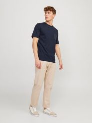 Jack & Jones Koszulka w kolorze granatowym rozmiar: XL. Niebieskie bezrękawniki Jack & Jones, xl, bez wzorów, bez kołnierzyka, bez ramiączek. Za 48.62 zł.