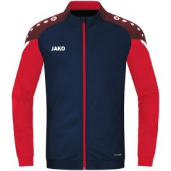 Kurtka z dresu Jako Performance. Czerwone kurtki JAKO, xl, bez wzorów, z dresówki, bez kaptura. Za 304.50 zł.