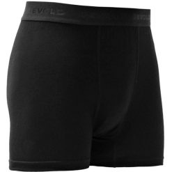 Bokserki termoaktywne Devold Breeze Merino 150 Boxer. Czarne bielizna termoaktywna Devold, m, bez wzorów, z materiału, bez ramiączek, do biegania. Za 208.99 zł.