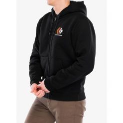 Bluza rozpinana męska Black Diamond Faded Full Zip Hoody. Czarne bluzy Black Diamond, l, bez wzorów, bez kaptura. Za 335.99 zł.