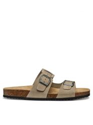 Geox Klapki U Sandal Ghita U159VB 00032 C1018 Szary. Szare klapki Geox, z nubiku. Za 279.99 zł.