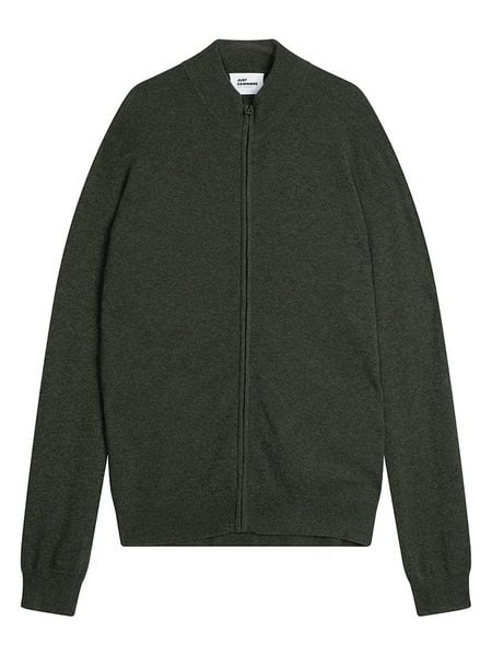 Just Cashmere Kaszmirowy kardigan "Lilou" w kolorze ciemnozielonym rozmiar: M. Zielone swetry rozpinane Just Cashmere, m, bez wzorów, z kaszmiru, bez kołnierzyka, bez ramiączek. Za 521.99 zł.