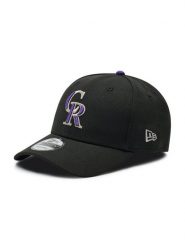 New Era Czapka z daszkiem Colorado Rockies The League 11432286 Czarny. Czarne czapki z daszkiem New Era, bez wzorów, z materiału. Za 89.99 zł.