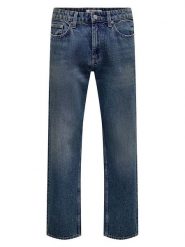 ONLY & SONS Dżinsy "Onsedge" - Regular fit - w kolorze niebieskim rozmiar: W28/L32. Niebieskie jeansy Only & Sons, l. Za 65.69 zł.