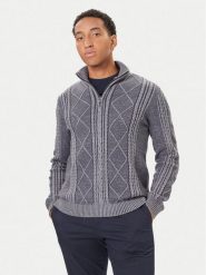 Guess Sweter M5BR44 Z2ZK2 Granatowy Regular Fit. Niebieskie swetry rozpinane Guess, m, z aplikacjami, z syntetyku, bez kołnierzyka, bez ramiączek. Za 529.99 zł.