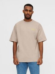 Derbe Koszulka w kolorze beżowym rozmiar: XL. Brązowe bezrękawniki Derbe, xl, bez wzorów, z bawełny, bez kołnierzyka, bez ramiączek. Za 131.43 zł.