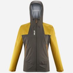 Kurtka trekkingowa męska MILLET M Fitz Roy wodoodporna Zielony. Zielone kurtki Millet, m, bez wzorów, bez kaptura. Za 479.00 zł.