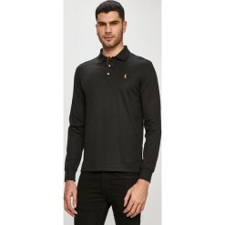 Polo Ralph Lauren - Longsleeve 710721148008. Czarne bluzki z długim rękawem Polo Ralph Lauren, l, bez wzorów, z dzianiny, bez kołnierzyka, bez ramiączek. Za 649.99 zł.