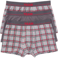 Bokserki (3 pary) bonprix w kratę. Bokserki marki KALENJI. Za 50.97 zł.