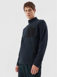 4F Polar 4FAW23TFLEM123 Niebieski Regular Fit. Niebieskie bluzy z polaru 4F, m, bez wzorów, z polaru, bez kaptura. Za 119.99 zł.