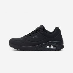 Sneakersy męskie Skechers UNO. Buty sportowe casual Skechers, bez wzorów, z kauczuku, bez zapięcia. W wyprzedaży za 299.99 zł.