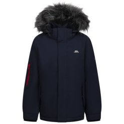 Trespass Braddan - Męska kurtka przeciwdeszczowa granatowa. Niebieskie kurtki Trespass, m, bez wzorów, z dżerseju, bez kaptura. Za 365.99 zł.