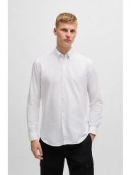 Hugo Boss Koszula w kolorze białym rozmiar: XXL. Białe koszule HUGO BOSS, xxl, bez wzorów, z bawełny, bez kołnierzyka, bez ramiączek. Za 208.99 zł.