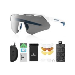 Okulary rowerowe / sportowe z polaryzacją, wymienne soczewki UV400 ROCKBROS. Okulary przeciwsłoneczne ROCKBROS. Za 123.00 zł.