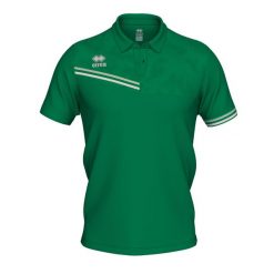 Polo Errea Emir. Zielone koszulki polo ERREA, bez wzorów, bez kołnierzyka, bez ramiączek. Za 250.00 zł.