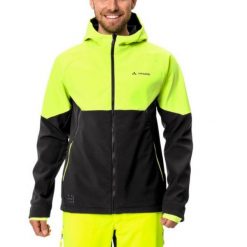 Kurtka trekkingowa męska Vaude Quimsa. Zielone kurtki Vaude, m, bez wzorów, bez kaptura. W wyprzedaży za 332.00 zł.