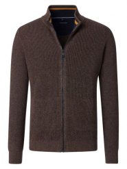 CASAMODA Kardigan w kolorze brązowym rozmiar: 5XL. Brązowe swetry rozpinane CASAMODA, xl, bez wzorów, bez kołnierzyka, bez ramiączek. Za 195.99 zł.