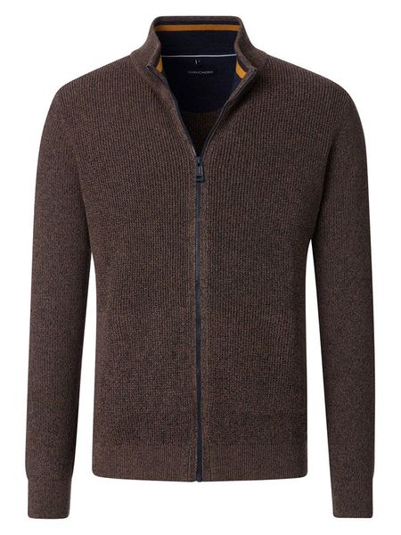 CASAMODA Kardigan w kolorze brązowym rozmiar: 5XL. Brązowe swetry rozpinane CASAMODA, xl, bez wzorów, bez kołnierzyka, bez ramiączek. Za 195.99 zł.