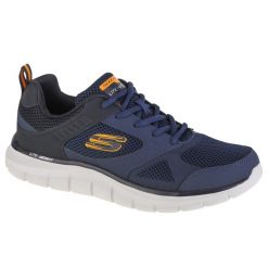 Buty sportowe Sneakersy męskie, Skechers Track-Syntac. Buty sportowe casual Skechers, bez wzorów, bez zapięcia. Za 299.99 zł.
