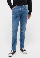 MUSTANG VEGAS SLIM MĘSKIE SPODNIE JEANSOWE JEANSY DŻINSY DENIM BLUE 1015495 5000 583. Niebieskie jeansy Mustang, l. Za 219.99 zł.