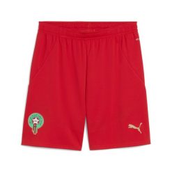 Męskie szorty Maroko 2025 PUMA Red Archive Green. Czerwone szorty Puma, l, bez wzorów, eleganckie. Za 199.00 zł.