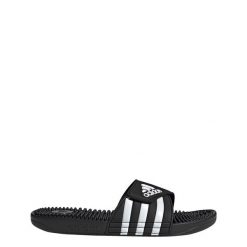 Klapki basenowe dla dorosłych Adissage. Białe klapki Adidas, z materiału. Za 129.00 zł.