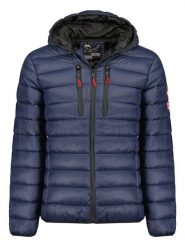 Canadian Peak Kurtka pikowana "Alareak" w kolorze granatowym rozmiar: 3XL. Niebieskie kurtki Canadian Peak, xl, z aplikacjami, bez kaptura. Za 176.91 zł.