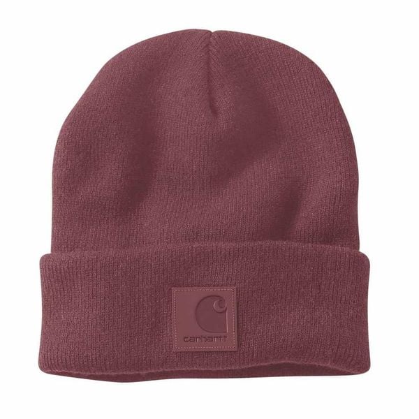 Czapka zimowa Carhartt Black Label Watch Hat. Czerwone czapki zimowe Carhartt, bez wzorów. Za 91.00 zł.
