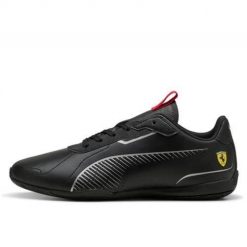 Buty do chodzenia męskie Puma Ferrari Neo Cat 3.0. Czarne buty sportowe casual Puma, bez wzorów, z materiału, bez zapięcia. Za 268.99 zł.