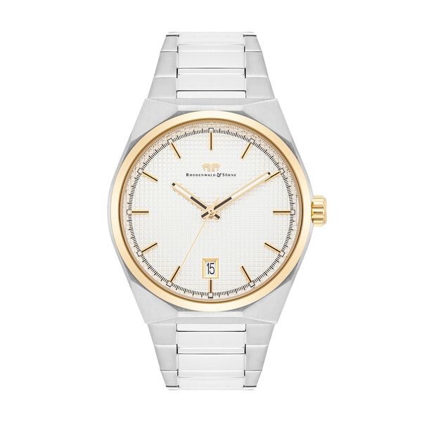 Rhodenwald & Söhne Zegarek Cooledge Stal nierdzewna Srebrny Zegarki 1 ct Męskie. Szare, analogowe zegarki Rhodenwald & Söhne, srebrne. Za 349.99 zł.